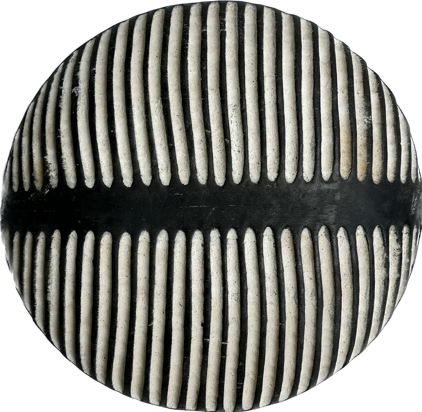 Hand-carved decorative shield (12inches)  - WSS30C03